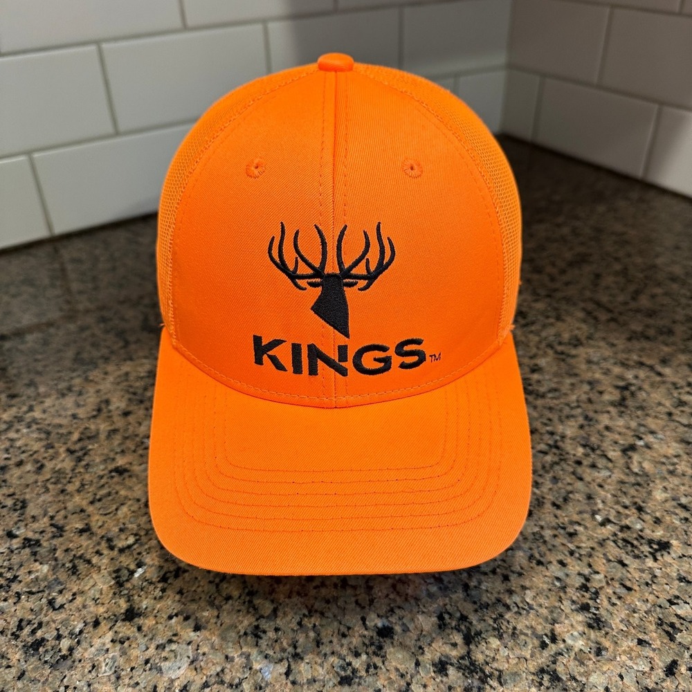 Kings Hunting Trucker Hat Snapback Orange